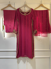 Pink Embellished Luxury Formal